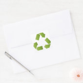 SYMBOL gerecycelt Quadratischer Aufkleber (Umschlag)
