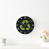 SYMBOL gerecycelt Runde Wanduhr (Zuhause)