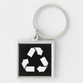 SYMBOL gerecycelt Schlüsselanhänger (Vorne)