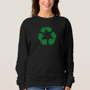 Symbol gerecycelt sweatshirt
