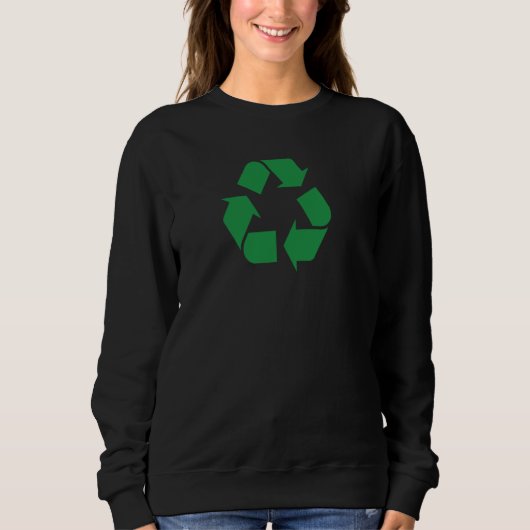 Symbol gerecycelt sweatshirt (Vorderseite)