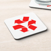 Symbol Getränkeuntersetzer (Linke Seite)