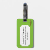 Symbol: Göttliche Hand Gepäckanhänger (Rückseite vertikal)