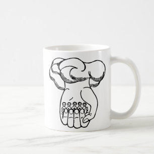 Symbol: Göttliche Hand Kaffeetasse