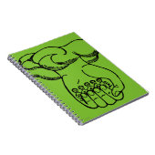 Symbol: Göttliche Hand Notizblock (Rechte Seite)