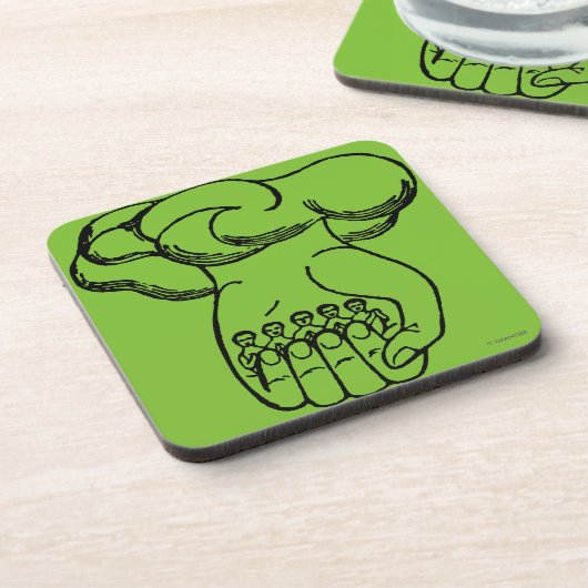 Symbol: Göttliche Hand Untersetzer (Linke Seite)