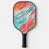 Symbol Graphic Protection Privacy Safety Pickleball Schläger (Rückseite)