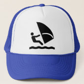 Symbol-Hat für Windsurf Truckerkappe (Vorderseite)