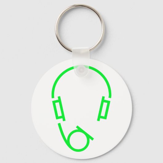 Symbol-Headset Schlüsselanhänger (Vorderseite)