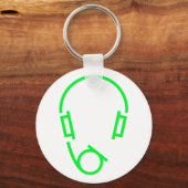 Symbol-Headset Schlüsselanhänger (Vorderseite)