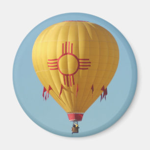 Symbol-Heißluftballon-Magnet Zias Sun Magnet