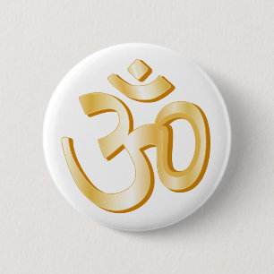 Symbol Hinduismus Button