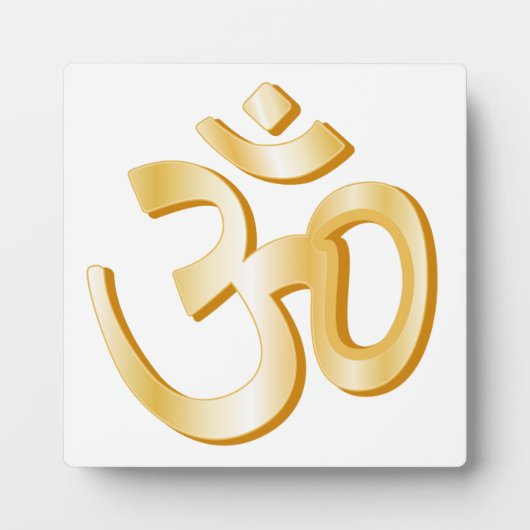 Symbol Hinduismus Fotoplatte (Vorderseite)