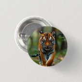 Symbol: Indischer Tiger Button (Vorne & Hinten)