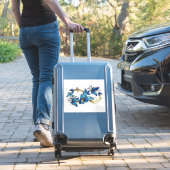 Symbol Infinity of Blue Morpho Butterflies Aufkleber (Koffer Insitu)