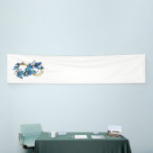 Symbol Infinity of Blue Morpho Butterflies Banner (Messeveranstaltung)