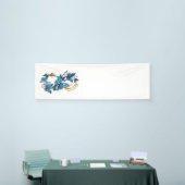Symbol Infinity of Blue Morpho Butterflies Banner (Messeveranstaltung)