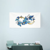 Symbol Infinity of Blue Morpho Butterflies Banner (Messeveranstaltung)