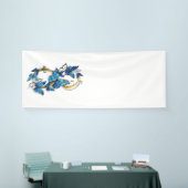 Symbol Infinity of Blue Morpho Butterflies Banner (Messeveranstaltung)