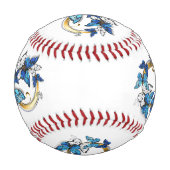 Symbol Infinity of Blue Morpho Butterflies Baseball (Vorderseite)