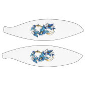 Symbol Infinity of Blue Morpho Butterflies Basketball (Panele)