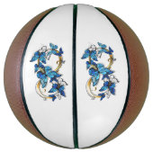 Symbol Infinity of Blue Morpho Butterflies Basketball (Vertikal)