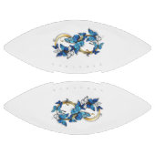 Symbol Infinity of Blue Morpho Butterflies Football (Paneele)