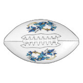 Symbol Infinity of Blue Morpho Butterflies Football (Vorderseite)