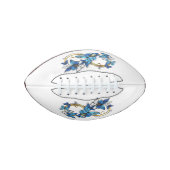 Symbol Infinity of Blue Morpho Butterflies Football (Vorderseite)