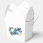 Symbol Infinity of Blue Morpho Butterflies Geschenkschachtel (Geöffnet)