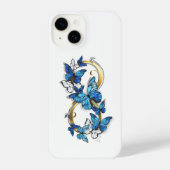 Symbol Infinity of Blue Morpho Butterflies iPhone Hülle (Rückseite)