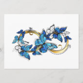 Symbol Infinity of Blue Morpho Butterflies Programm (Vorderseite)