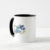 Symbol Infinity of Blue Morpho Butterflies Tasse (Vorderseite Links)