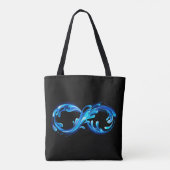 Symbol Infinity of Cold Clear Water Tasche (Rückseite)