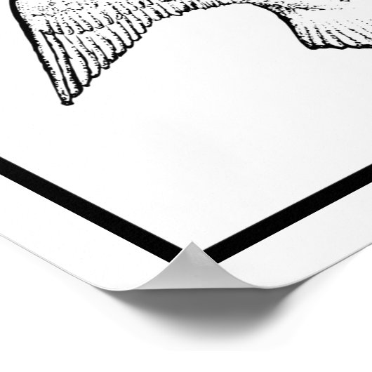 Symbol-Innenzeichen-Poster Poster (Ecke)