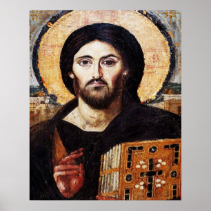 Symbol Jesus Christ Pantocrator Poster