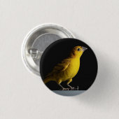 Symbol: Kanarienvogel Button (Vorne & Hinten)