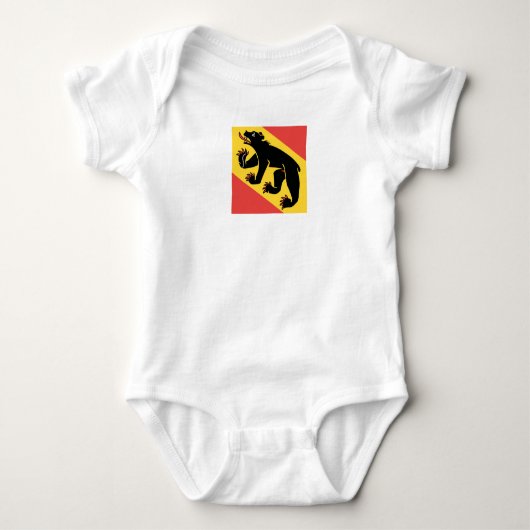 Symbol Kanton Bern - Schweiz Baby Strampler (Vorderseite)