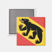 Symbol Kanton Bern - Schweiz Magnet (Vorderseite/Rückseite)