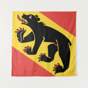 Symbol Kanton Bern - Schweiz Wandteppich