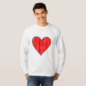 Symbol "Karten spielen" T-Shirt (Vorne ganz)