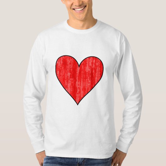 Symbol "Karten spielen" T-Shirt (Vorderseite)
