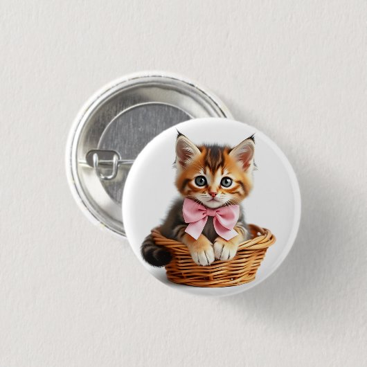 Symbol: Kätzchen Button (Vorne & Hinten)