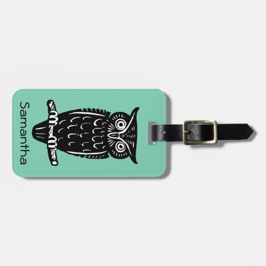 Symbol: Klugheit Gepäckanhänger (Vorderseite horizontal)