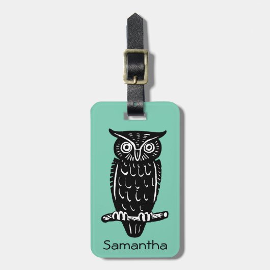 Symbol: Klugheit Gepäckanhänger (Vorderseite vertikal)