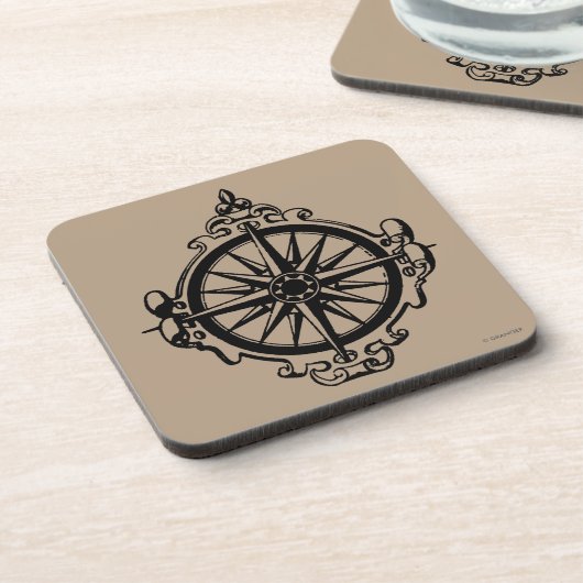 Symbol: Kompass Untersetzer (Linke Seite)