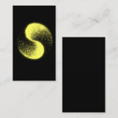 Symbol Kung Fu der Tai-Chi-Kampfkunst-3D Yin Yang Visitenkarte (Vorne/Hinten)