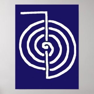 SYMBOL-KUNST 2014 - Reiki Vorlagenpraxis Poster
