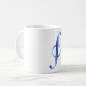 Symbol Kurvenintegral path integral Kaffeetasse (Vorderseite Links)