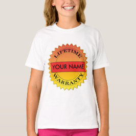 Symbol Lebensgarantie Ihr Name Kids Pullover